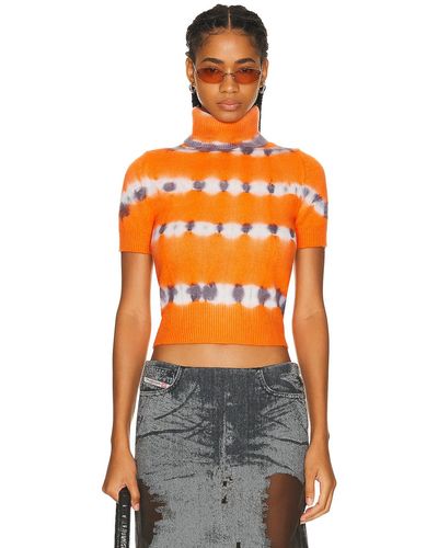 DIESEL Turtleneck Sweater - Orange