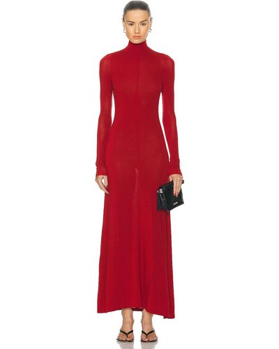 St. Agni Jersey Maxi Dress - Red