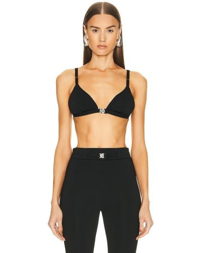 Givenchy Elasticated Bra With Buckle - Black