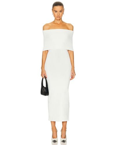Wardrobe NYC Off The Shoulder Dress - White
