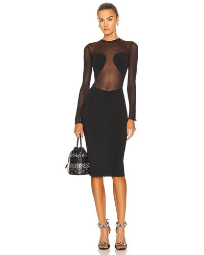 Alaïa Bodysheer Dress - Black