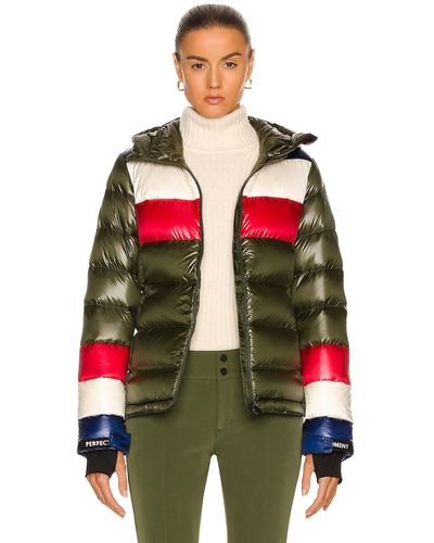 Perfect Moment Lily Star Puffer Jacket - Green