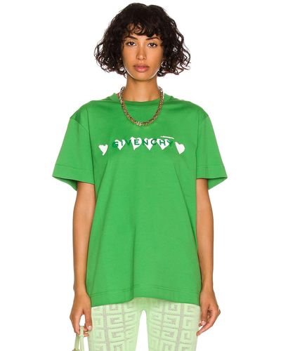 Givenchy Short Sleeve Classic Fit T-shirt - Green