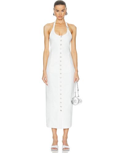 Courreges Multiflex Long Dress - White