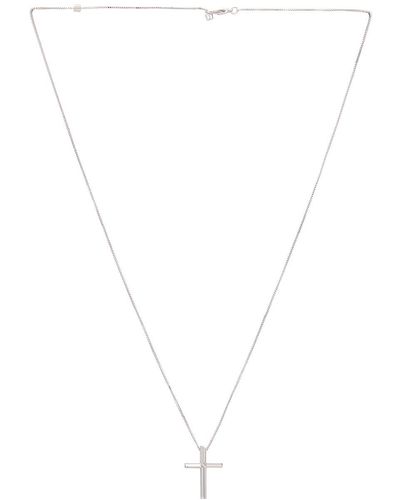 Gucci Link To Love Cross Necklace - Blue