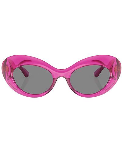 Versace Oval Sunglasses - Pink