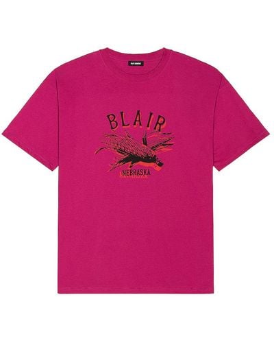 Raf Simons Big Fit T-shirt Blair Nebraska - Multicolor