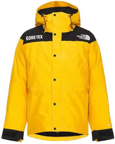 The North Face S Gtx Mountain Guide Insulated Jacket - Yellow