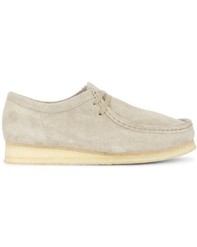 Clarks Wallabee Boot - White