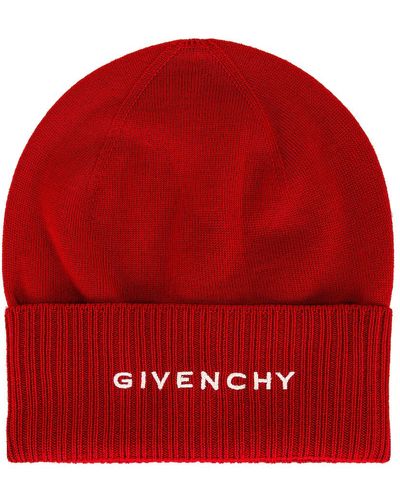 Givenchy 4g Beanie - Red