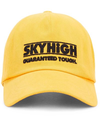 Sky High Farm Construction Graphic Logo #2 Cap Woven - Yellow
