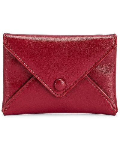 The Row Mini Envelope Bag - Red