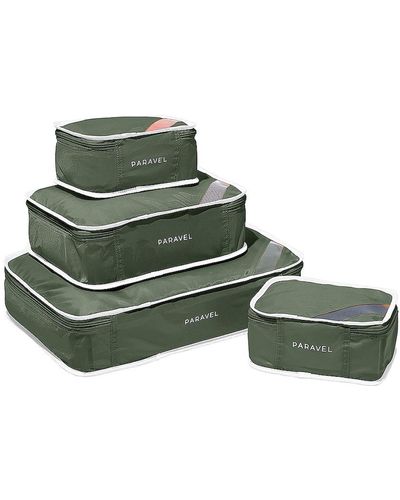 Paravel Packing Cube Quad - Green