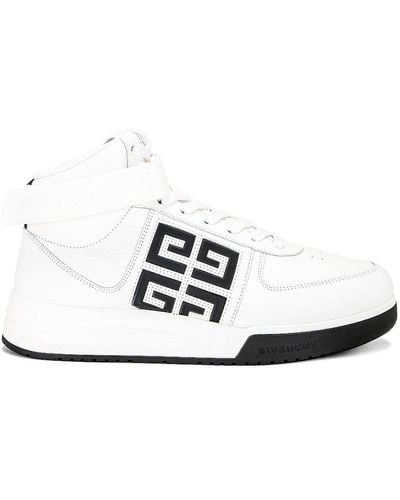 Givenchy G4 High Top Sneaker In - White