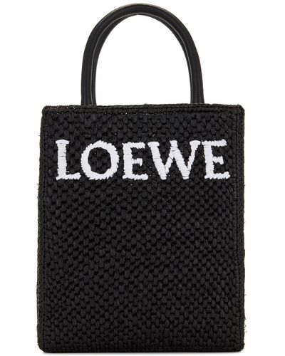 Loewe Standard A5 Tote Bag - Black
