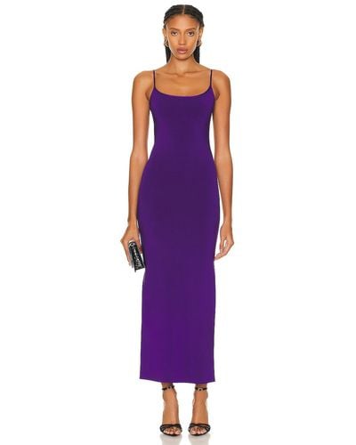 Galvan London Bella Dress - Purple