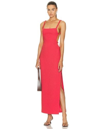 Sir. The Label Spoerri Backless Gown - Red