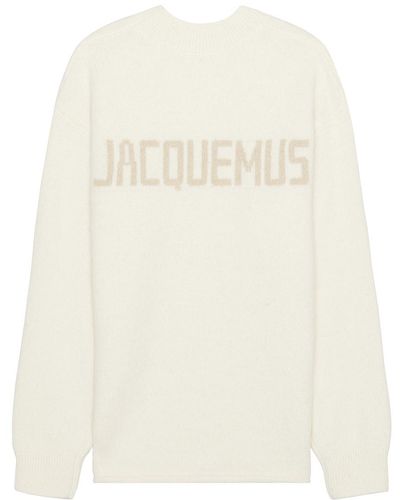 Jacquemus Le Pull - White