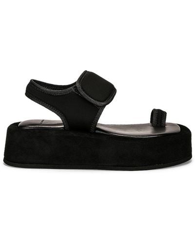 Wardrobe NYC Platform Sandal - Black