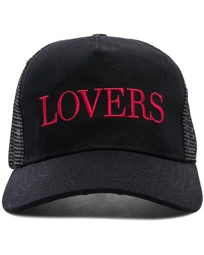 Amiri Lovers Trucker Hat - Black