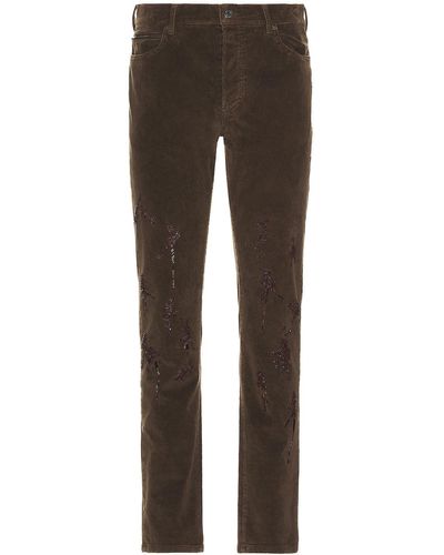 Undercover Stripe Pant - Brown