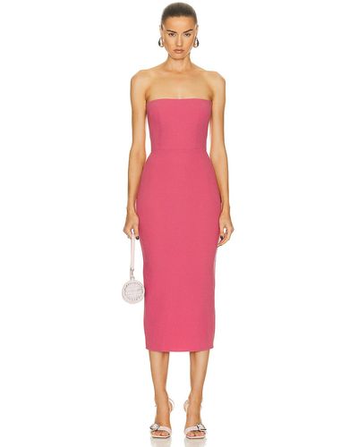 Alex Perry Strapless Dress - Pink
