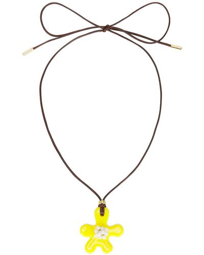 Eliou Chiki Wrap Necklace - Yellow
