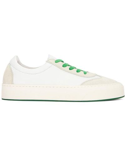 The Row Marley Lace Up Sneaker - White