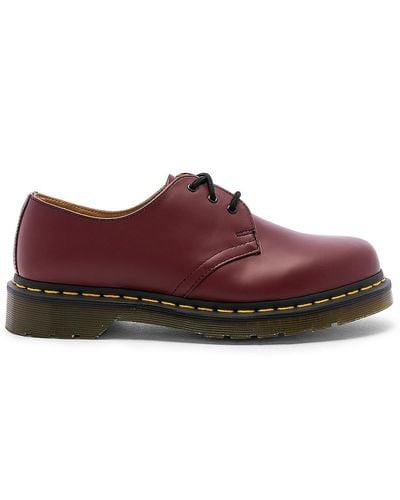 Dr. Martens 1461 3-eye Gibson - Red