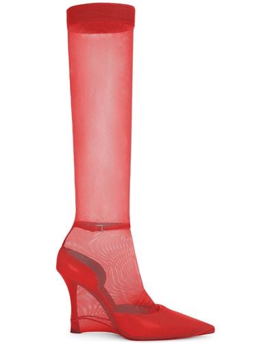 Givenchy Show Stocking Pump - Red