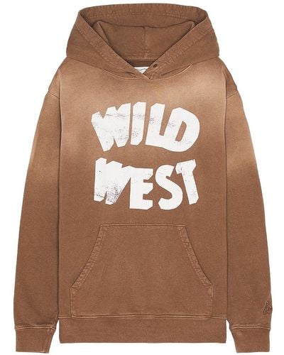 One Of These Days Wild West Hoodie - Brown