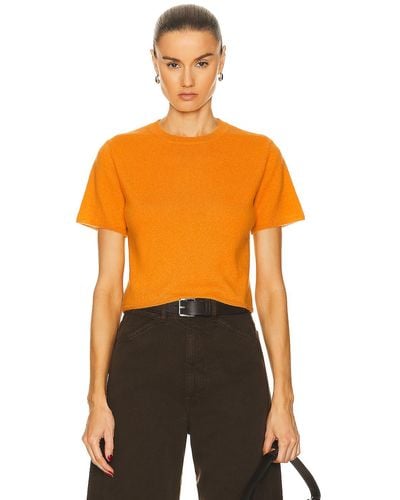 SABLYN Charleston Short Sleeve Top - Orange