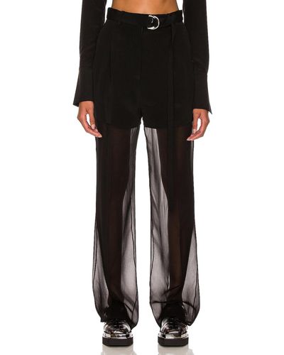Peter Do Combo Tailored Pant - Black