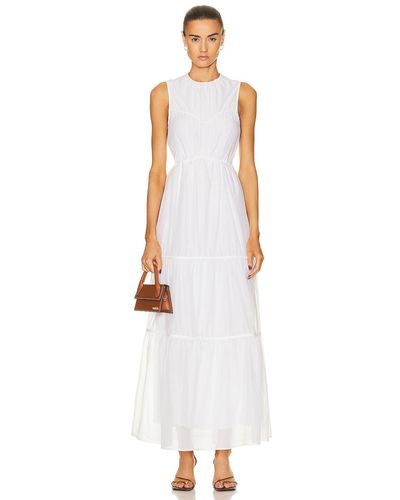 Sir. The Label Emme Tiered Dress - White