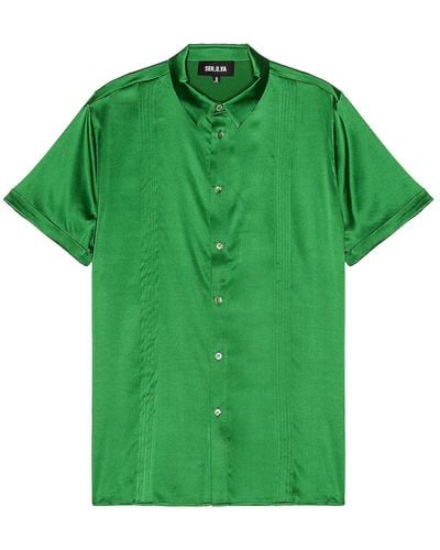 SER.O.YA Whit Shirt - Green