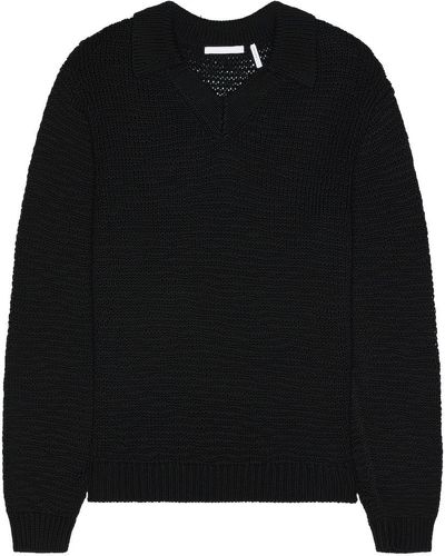 Helmut Lang Zach V Neck Sweater - Black
