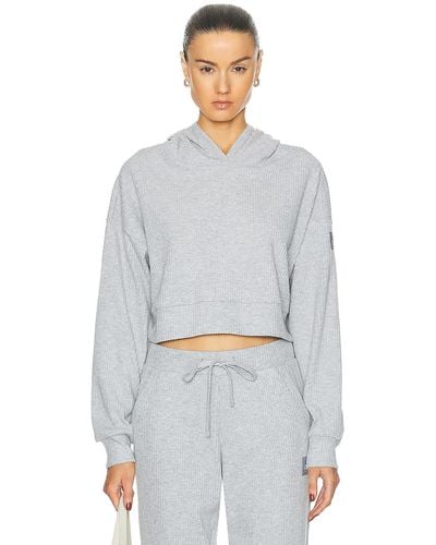 Alo Yoga Muse Hoodie Sweatshirt - Gray