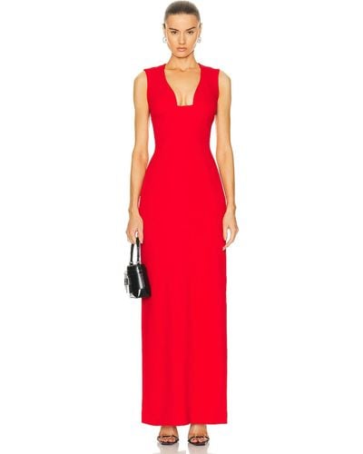 Givenchy Vase Long Dress - Red