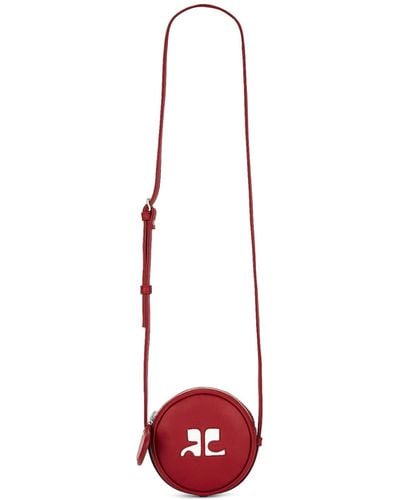 Courreges Small Camera Bag - Red