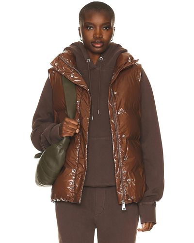 Year Of Ours Puffer Vest - Brown