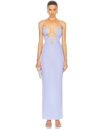 Christopher Esber Molded Venus Dress - Blue