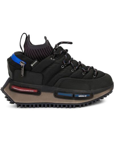 Moncler Genius X Adidas Nmd Runner High Top Sneakers - Black