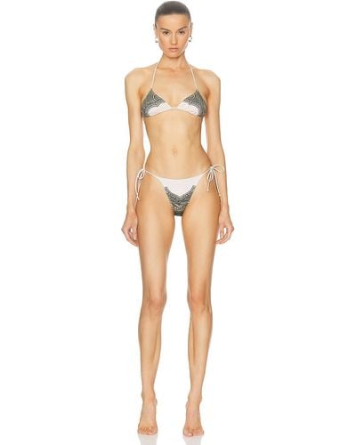 Jean Paul Gaultier Cartouche Bikini Set - Natural