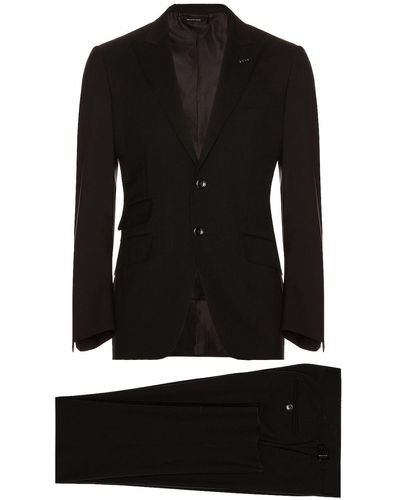 Tom Ford Plain Weave Suit - Black