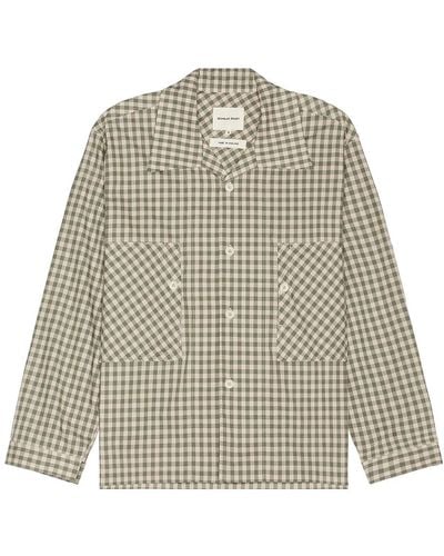 Nicholas Daley Classic Two Pocket Shirt - Natural