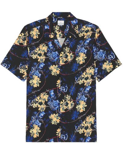 Ksubi Hyperflower Resort Shirt - Blue