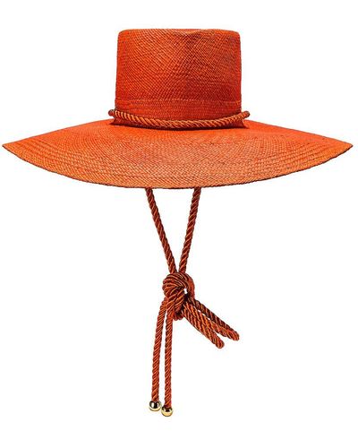 Gladys Tamez Millinery Poly Bucket Hat - Orange
