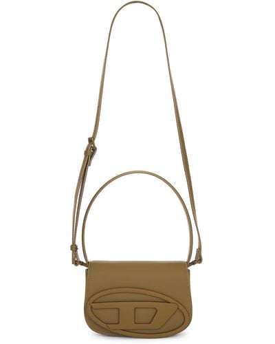DIESEL Loop & Chain Handbag - Brown