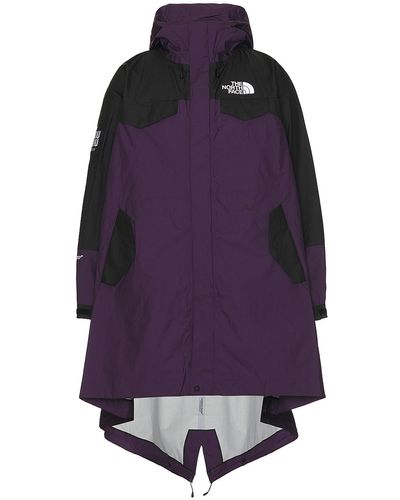 The North Face Soukuu Hike Packable Fishtail Shell Parka - Purple