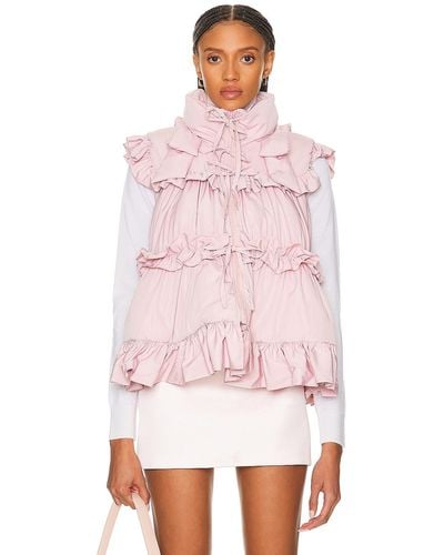 Sandy Liang Trifle Vest - Pink